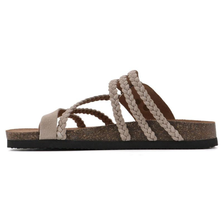 Women's Artisan Braided Buckle Sandals | Comfortable Chic Summer Footwear