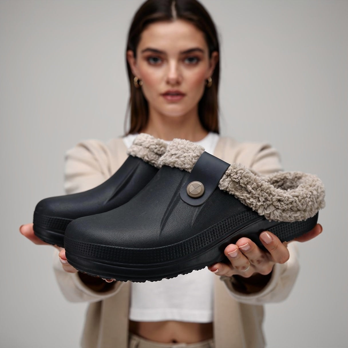 Women's Breathable Ergonomic Clogs | Comfortable Slip-On Mules for All-Day Wear 1