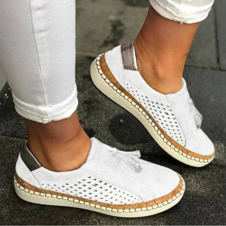 Women's Breathable Knit Slip-Ons | Comfortable Narrow Fit Casual Shoes 2