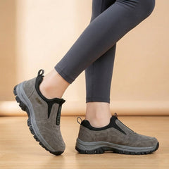 Women's Breathable Knit Walking Shoes | Comfortable Arch Support Slip-On Sneakers 5