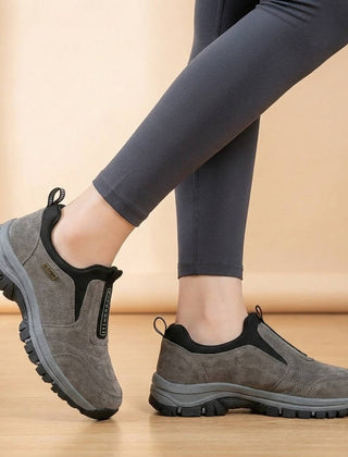Women's Breathable Knit Walking Shoes | Comfortable Arch Support Slip-On Sneakers 5