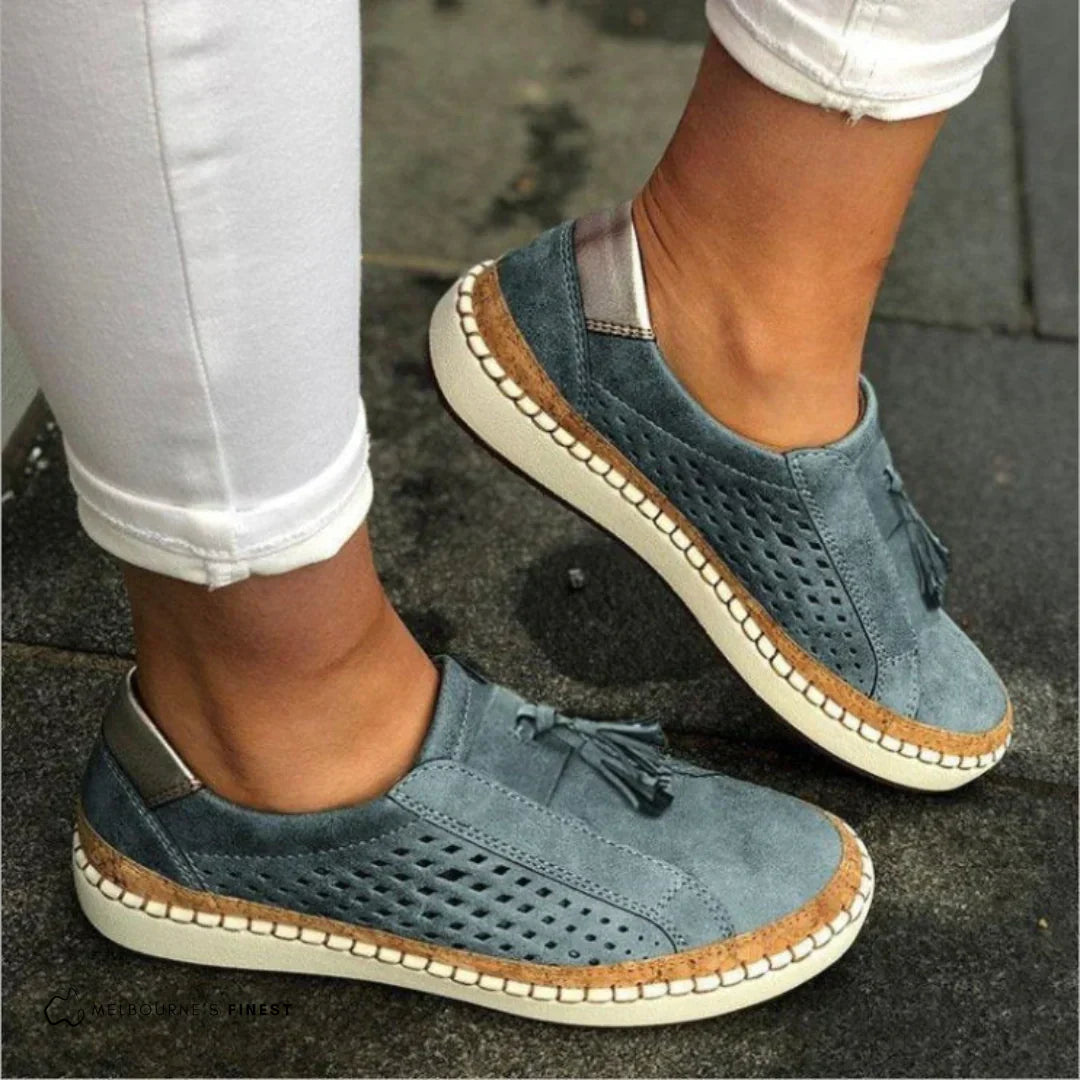Women's Breathable Slip-On Sneakers | Comfortable Orthopedic Walking Shoes