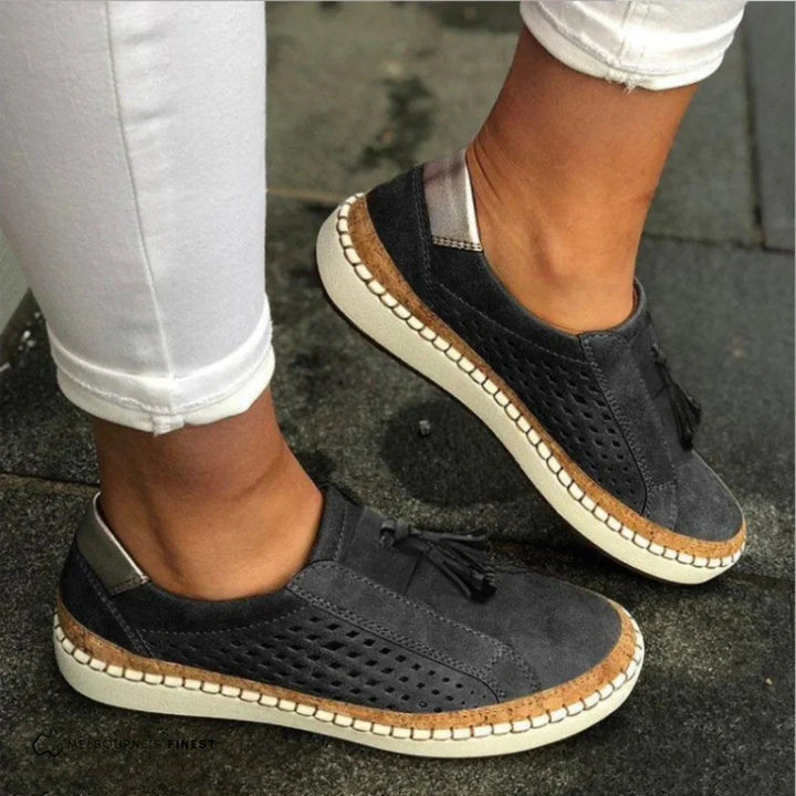Women's Breathable Slip-On Sneakers | Comfortable Orthopedic Walking Shoes