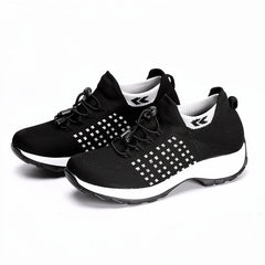 Women's Breathable Synthetic Sneakers | Comfortable Slip-On Walking Shoes 4