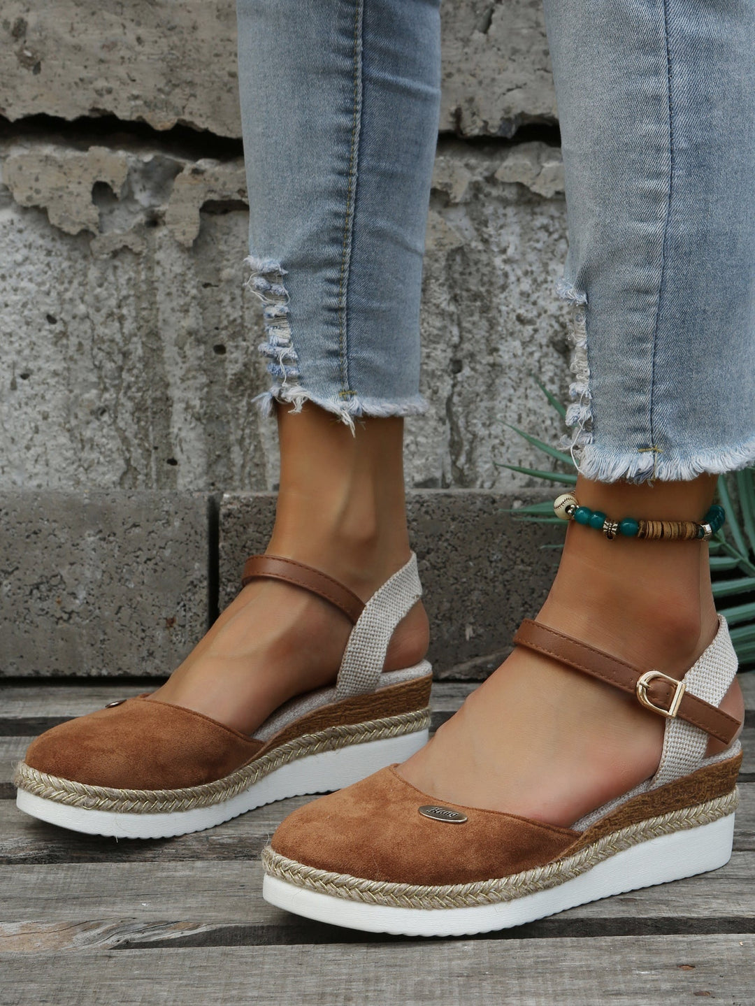 Women's Breathable Woven Sandals | Chic Orthopedic Espadrilles for Summer