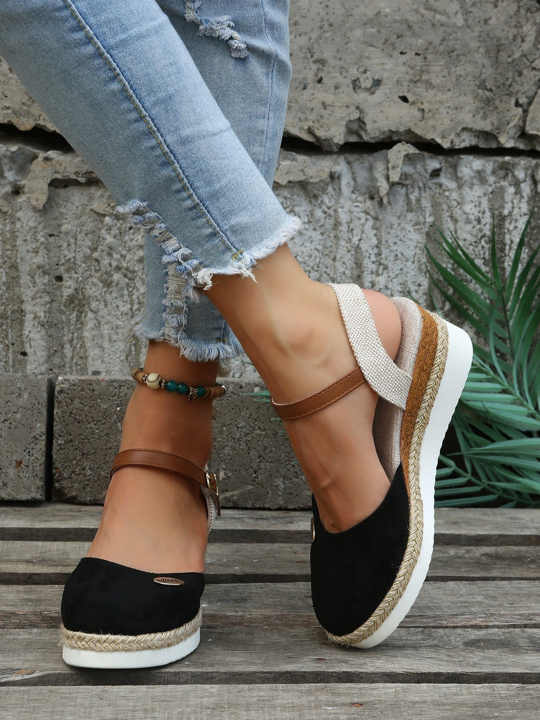 Women's Breathable Woven Sandals | Chic Orthopedic Espadrilles for Summer