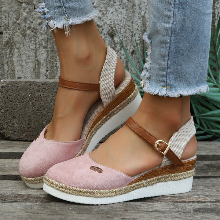 Women's Breathable Woven Sandals | Chic Orthopedic Espadrilles for Summer