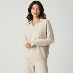 Women's Cashmere Lounge Set | Luxurious Soft Two-Piece Outfit 0