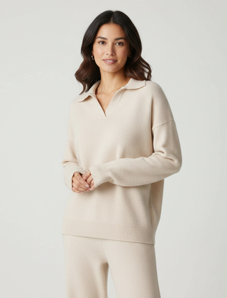 Women's Cashmere Lounge Set | Luxurious Soft Two-Piece Outfit 0