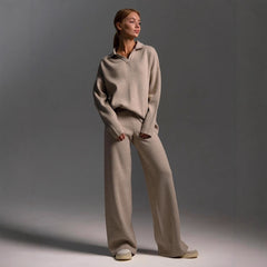 Women's Cashmere Lounge Set | Luxurious Soft Two-Piece Outfit 5