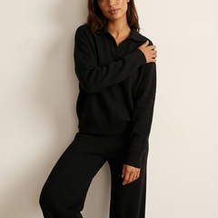 Women's Cashmere Lounge Set | Luxurious Soft Two-Piece Outfit 6