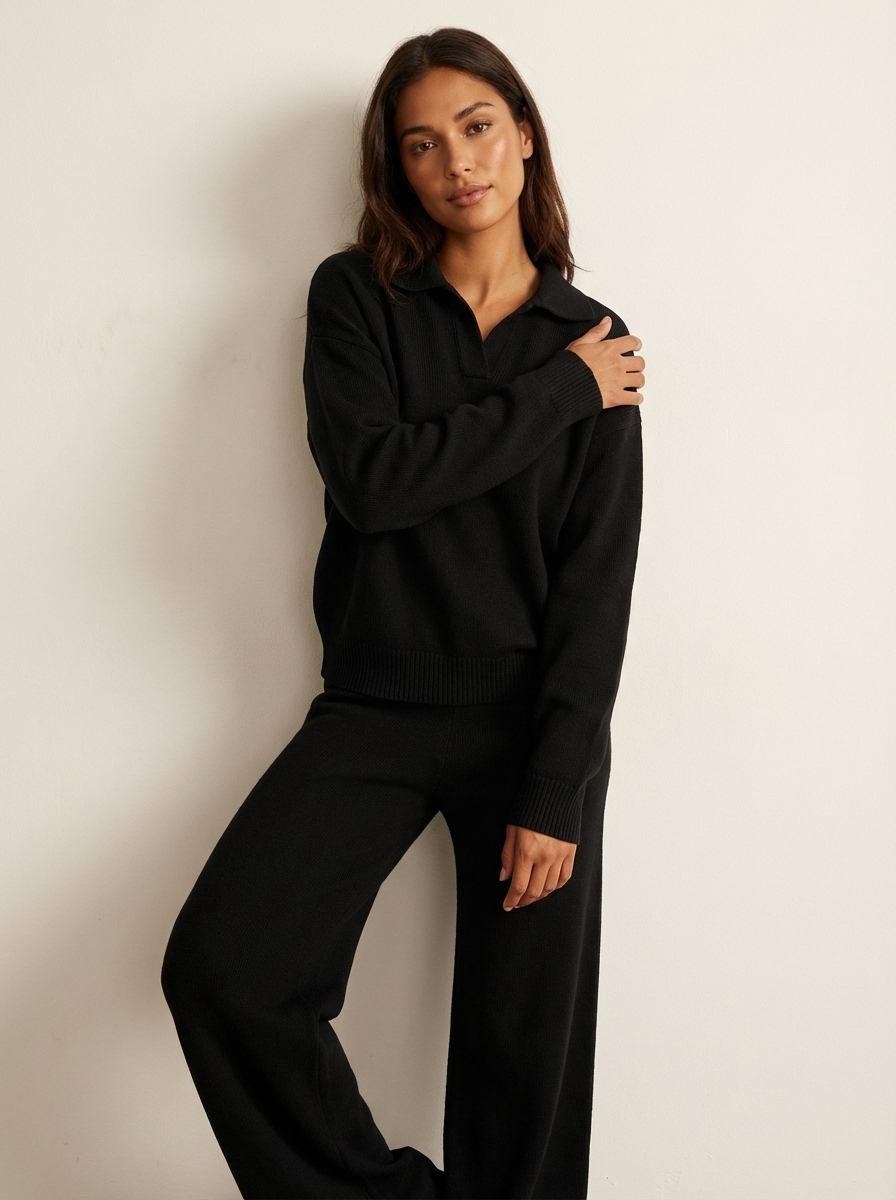 Women's Cashmere Lounge Set | Luxurious Soft Two-Piece Outfit 6