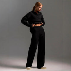 Women's Cashmere Lounge Set | Luxurious Soft Two-Piece Outfit 7