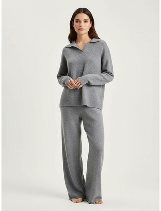 Women's Cashmere Lounge Set | Luxurious Soft Two-Piece Outfit 9