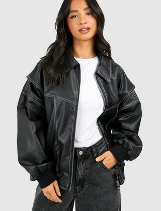 Women's Classic Bomber Jacket | Cozy Chic Outerwear for All Seasons 0