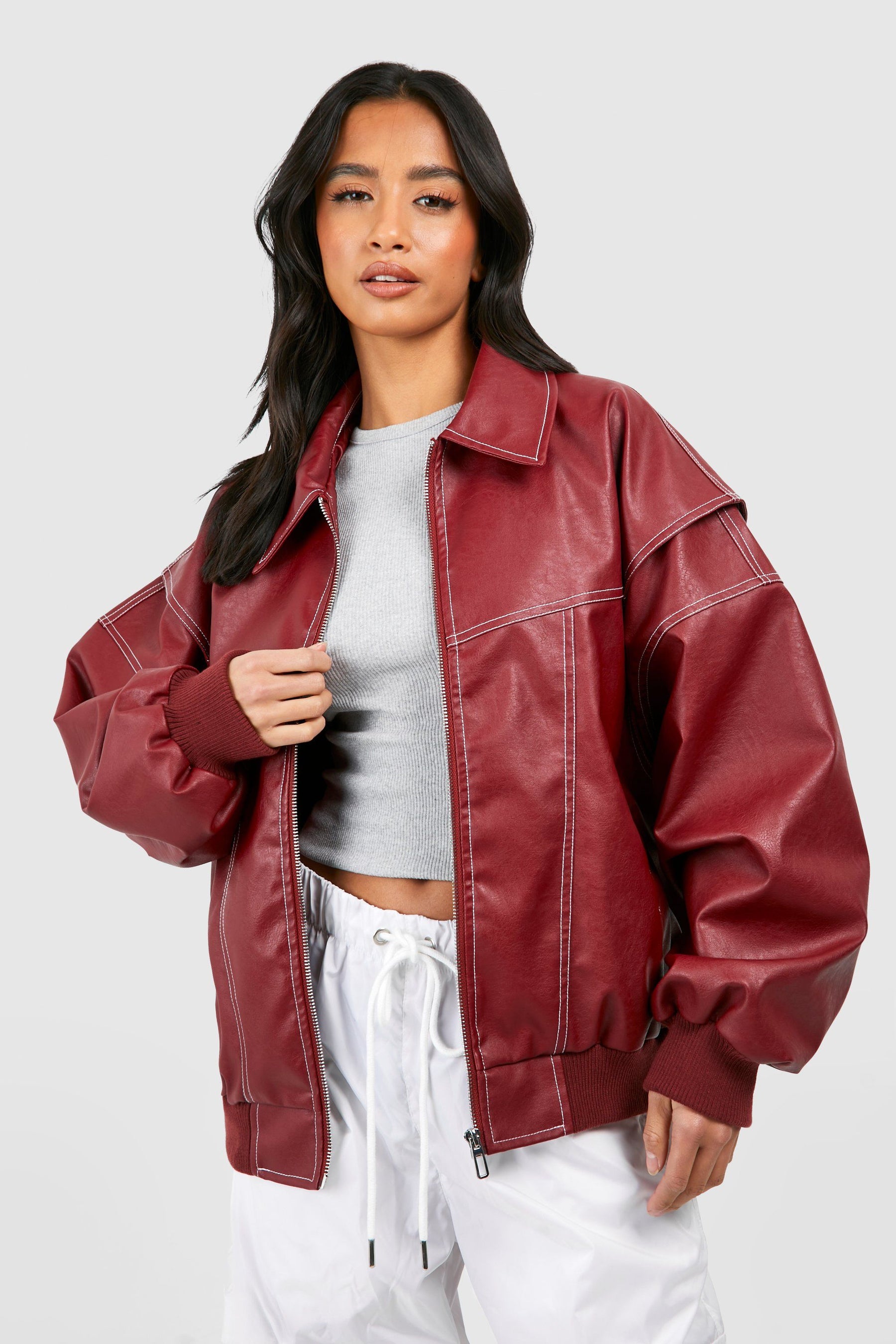 Women's Classic Bomber Jacket | Cozy Chic Outerwear for All Seasons 1
