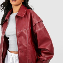 Women's Classic Bomber Jacket | Cozy Chic Outerwear for All Seasons 2