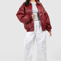 Women's Classic Bomber Jacket | Cozy Chic Outerwear for All Seasons 4
