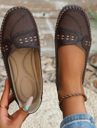 Women's Classic Suede Moccasins | Comfortable Slip-On Ladies Shoes 0