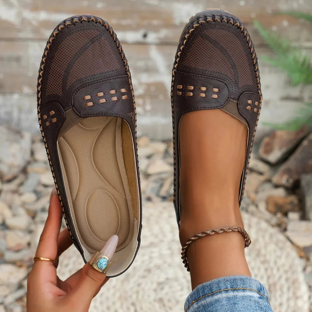 Women's Classic Suede Moccasins | Comfortable Slip-On Ladies Shoes 0
