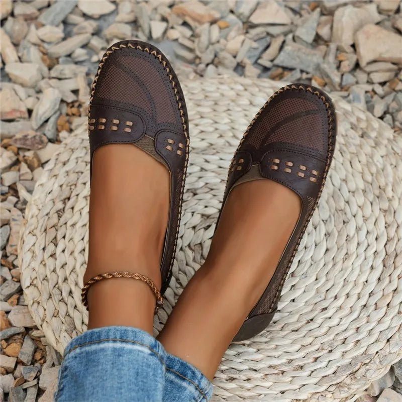 Women's Classic Suede Moccasins | Comfortable Slip-On Ladies Shoes 1