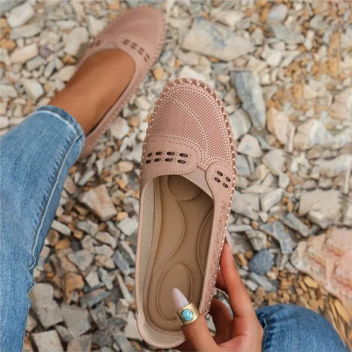 Women's Classic Suede Moccasins | Comfortable Slip-On Ladies Shoes 10