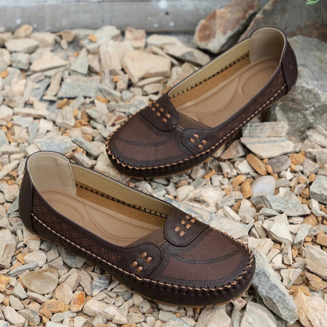 Women's Classic Suede Moccasins | Comfortable Slip-On Ladies Shoes 4