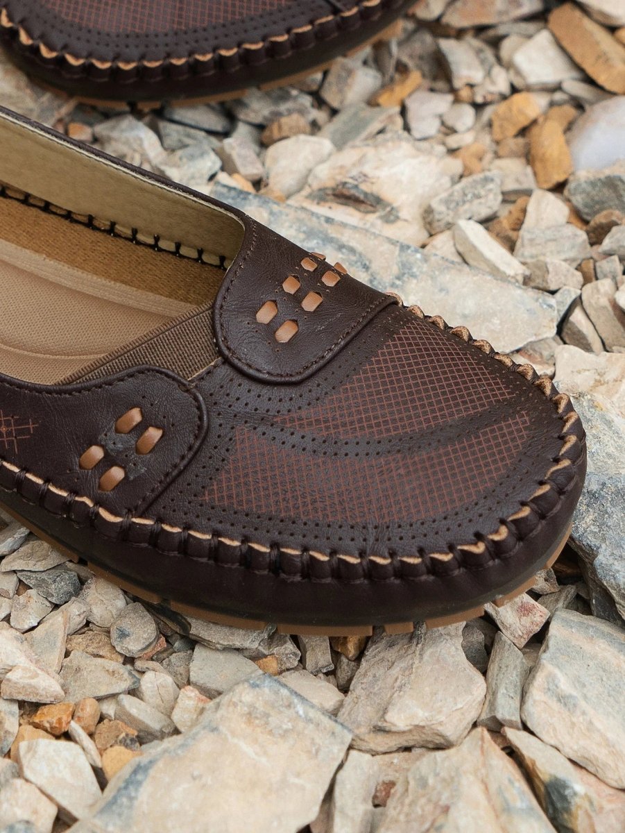 Women's Classic Suede Moccasins | Comfortable Slip-On Ladies Shoes 5