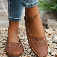 Women's Classic Suede Moccasins | Comfortable Slip-On Ladies Shoes 7