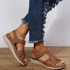 Women's Comfortable Arch Support Walking Sandals | Effortless Slip-On Design 6