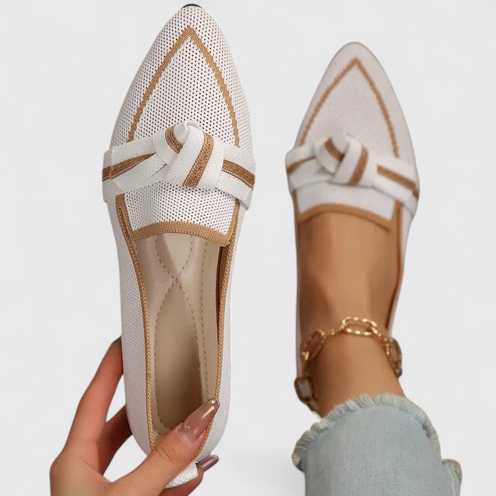 Women's Comfortable Leather Loafers | Chic Slip-On Orthopedic Shoes 0