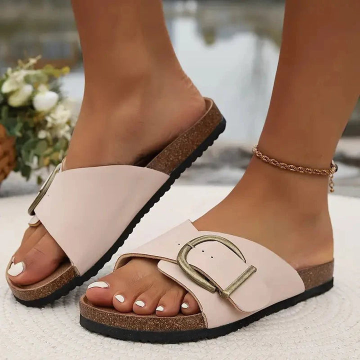 Women's Comfortable Orthopedic Slides | Stylish Supportive Slip-On Sandals 3