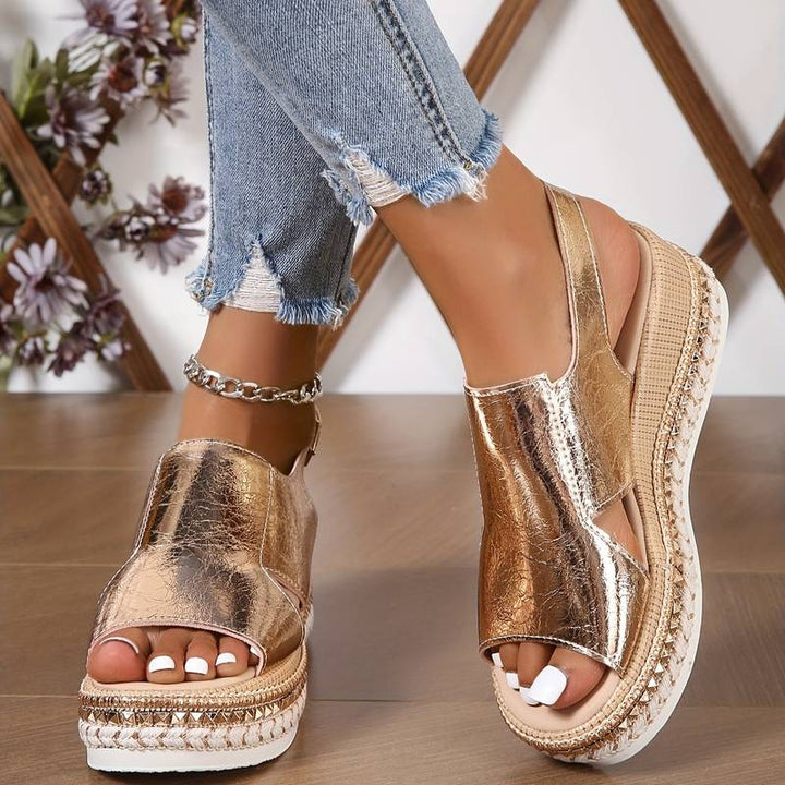 Women's Comfortable Orthopedic Wedge Sandals | Stylish Supportive Footwear 1