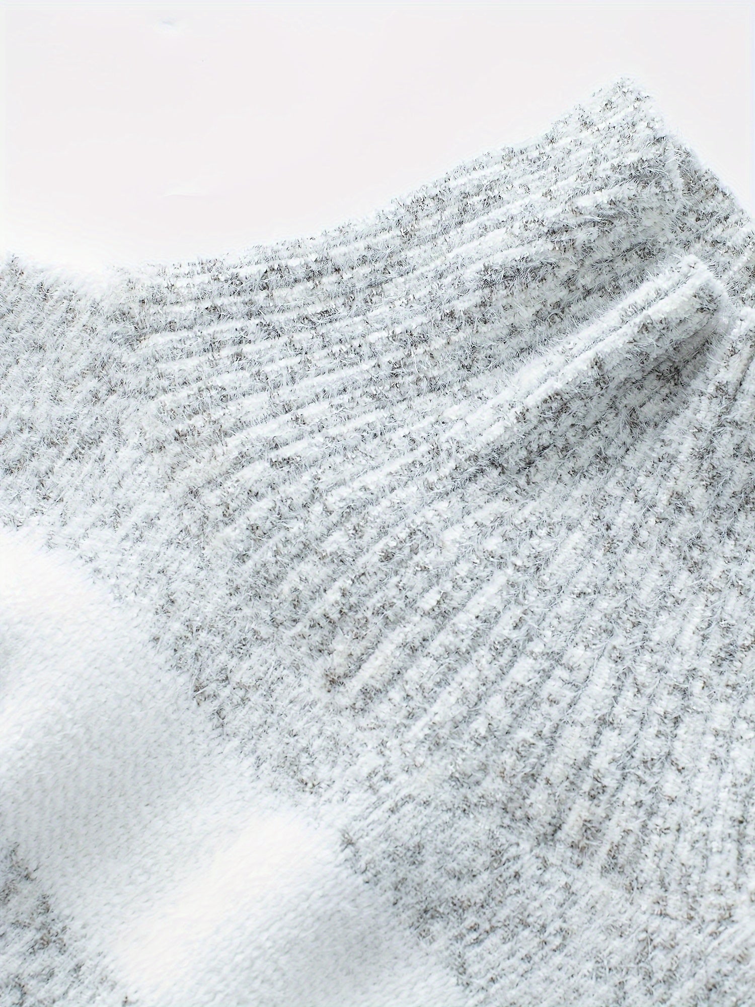 Women's Cozy Knit High-Neck Sweater | Relaxed Fit Oversized Pullover for Winter 6