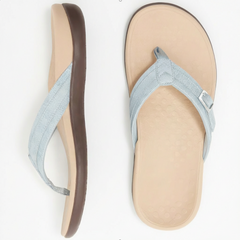Women's Cushioned Arch Support Flip Flops | Adjustable Comfortable Summer Sandals 5
