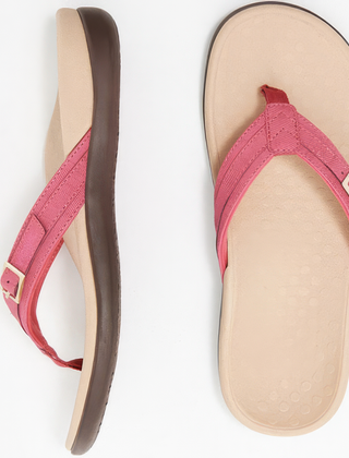 Women's Cushioned Arch Support Flip Flops | Adjustable Comfortable Summer Sandals 7