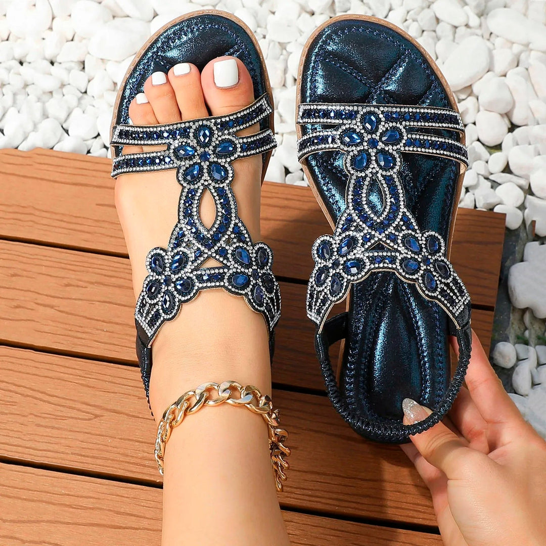 Women's Cushioned Boho Sandals | Stylish Orthopedic Comfort