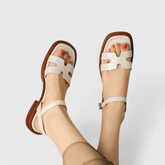 Women's Elegant Flat Sandals | Chic Minimalist Summer Footwear 1
