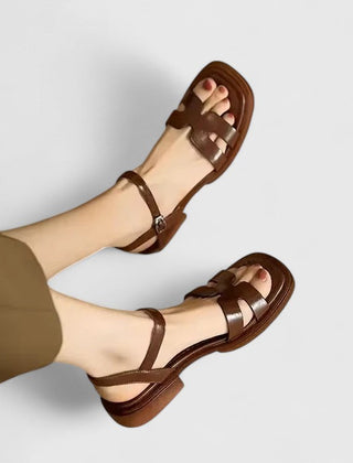 Women's Elegant Flat Sandals | Chic Minimalist Summer Footwear 2