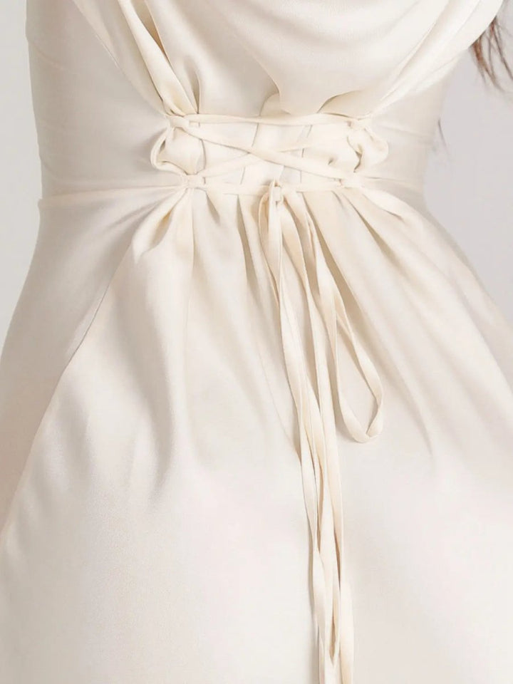 Women's Elegant Flowing Maxi Dress | Timeless Long Sleeve Formal Gown 7