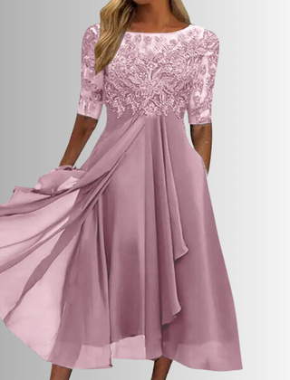 Women's Elegant Lace Dress | Timeless Cocktail Dress for Special Occasions 1