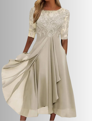 Women's Elegant Lace Dress | Timeless Cocktail Dress for Special Occasions 2