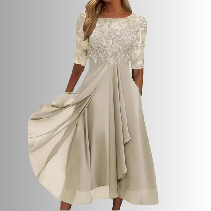 Women's Elegant Lace Dress | Timeless Cocktail Dress for Special Occasions 2