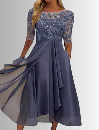 Women's Elegant Lace Dress | Timeless Cocktail Dress for Special Occasions 4