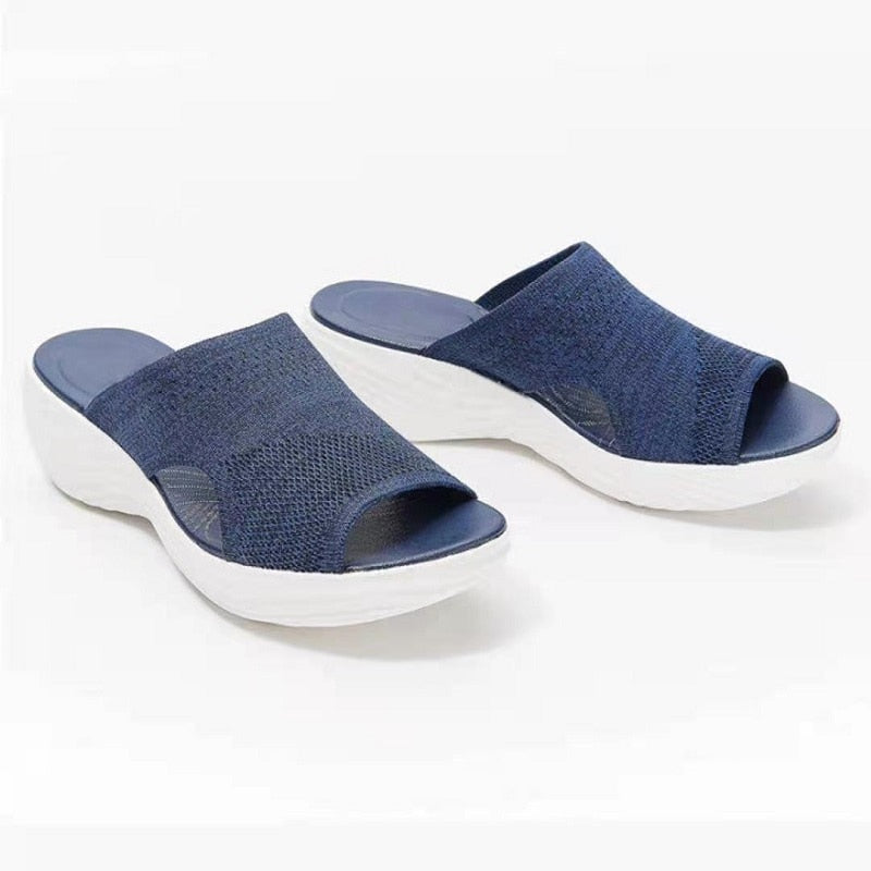 Women's Flexible Suede Sandals | Supportive Non-Slip Everyday Footwear 2