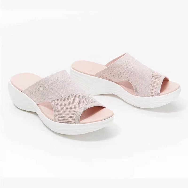 Women's Flexible Suede Sandals | Supportive Non-Slip Everyday Footwear 3