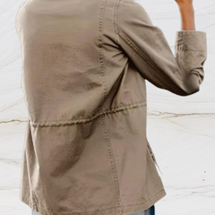 Women's Light Utility Jacket | Stylish Relaxed Fit Casual Outerwear 6