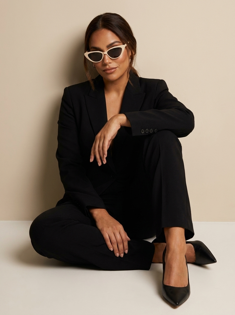 Women's Lightweight Cat Eye Sunglasses | Elegant Retro Fashion Accessory 1