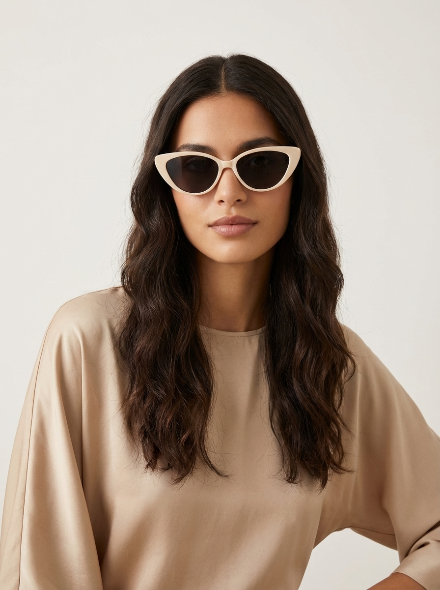 Women's Lightweight Cat Eye Sunglasses | Elegant Retro Fashion Accessory 4