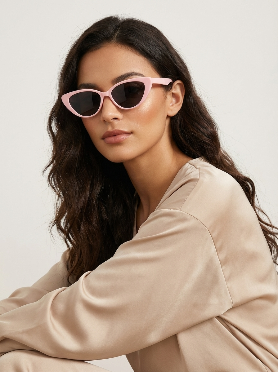 Women's Lightweight Cat Eye Sunglasses | Elegant Retro Fashion Accessory 5